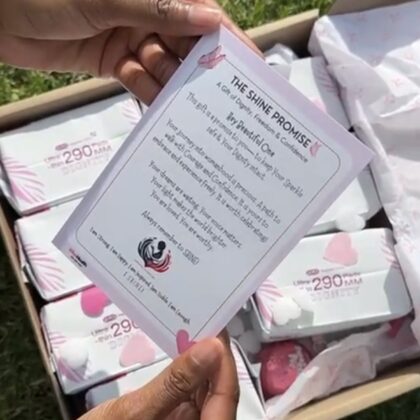 The SHINE Promise Inspirational & Affirmation Card